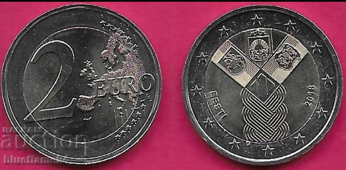2 euro Estonia 2018