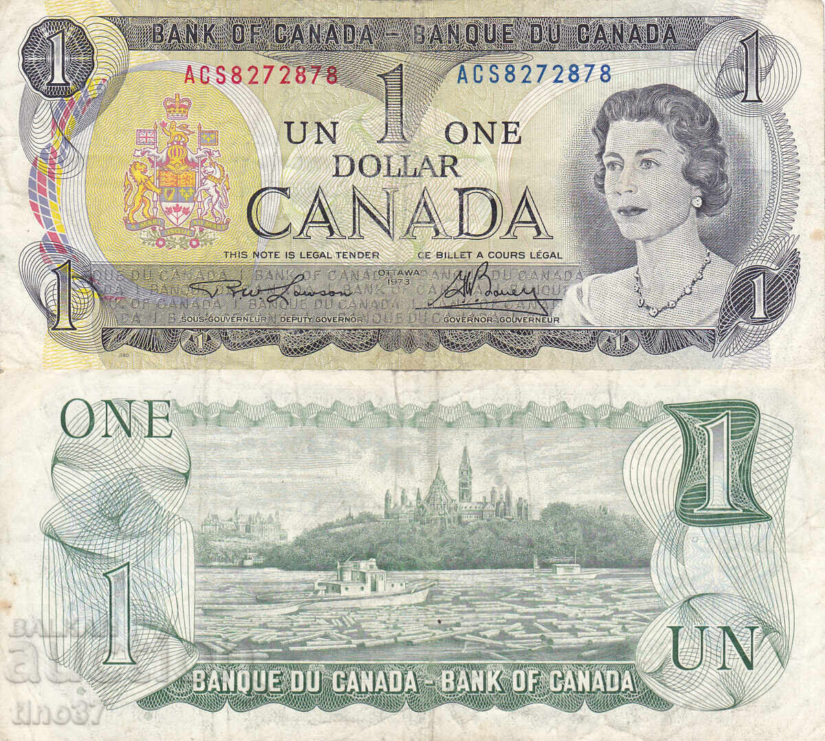 tino37- КАНАДА - 1 ДОЛАР - 1973г