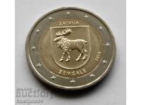 2 Евро Латвия 2018