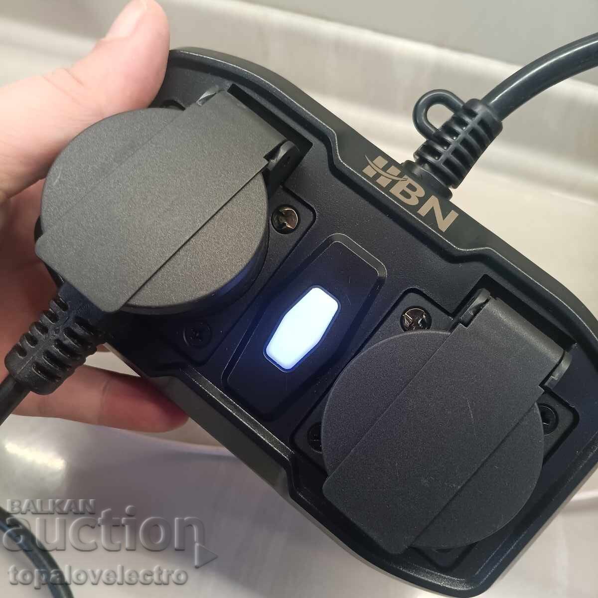 NOU! Priza WiFi externă HBN cu 2 ieșiri independente – Smart - 7