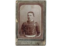 FOTOGRAFIE VECHE CARTON JUNKER MILITAR ȘUMEN FOTO MARKARYAN E843