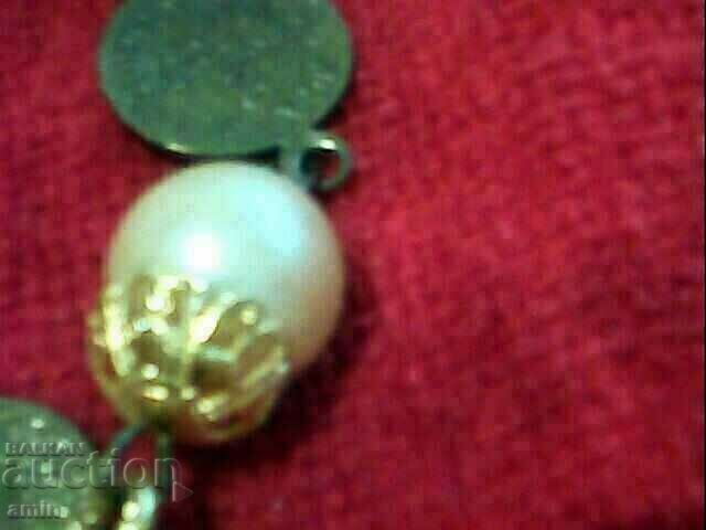 Δημοπρασία όμορφο παλιό επιχρυσωμένο σετ κολιέ με 9 παλιά νομίσματα του Αγίου Μαρίνου