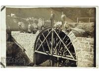 FOTOGRAFIE VECHE CONSTRUCȚIE CONSTRUIRE POD E845