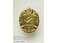 нагръден знак ВНВВУ Георги Бенковски НРБ - на винт