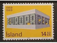 Islanda 1969 Europa CEPT Clădiri MNH