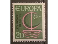Германия 1966 Европа CEPT Кораби MNH