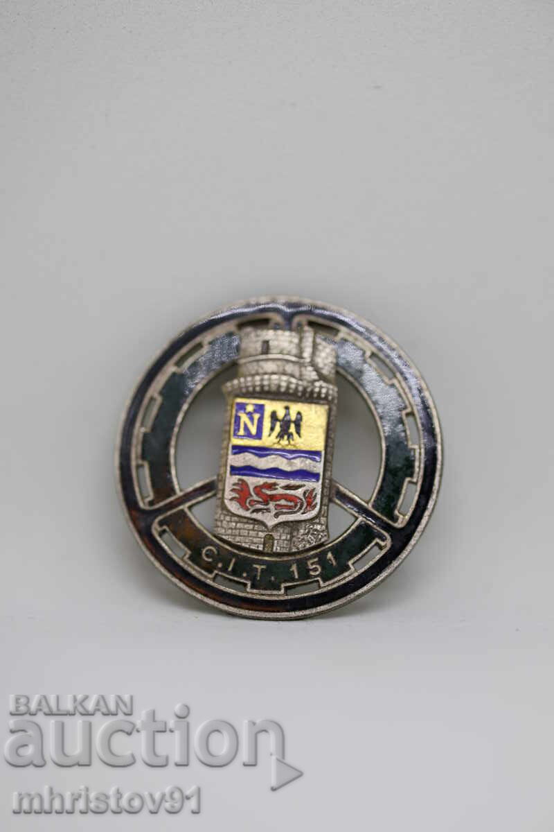 Insigna de tragere vintage germană „CT 151”