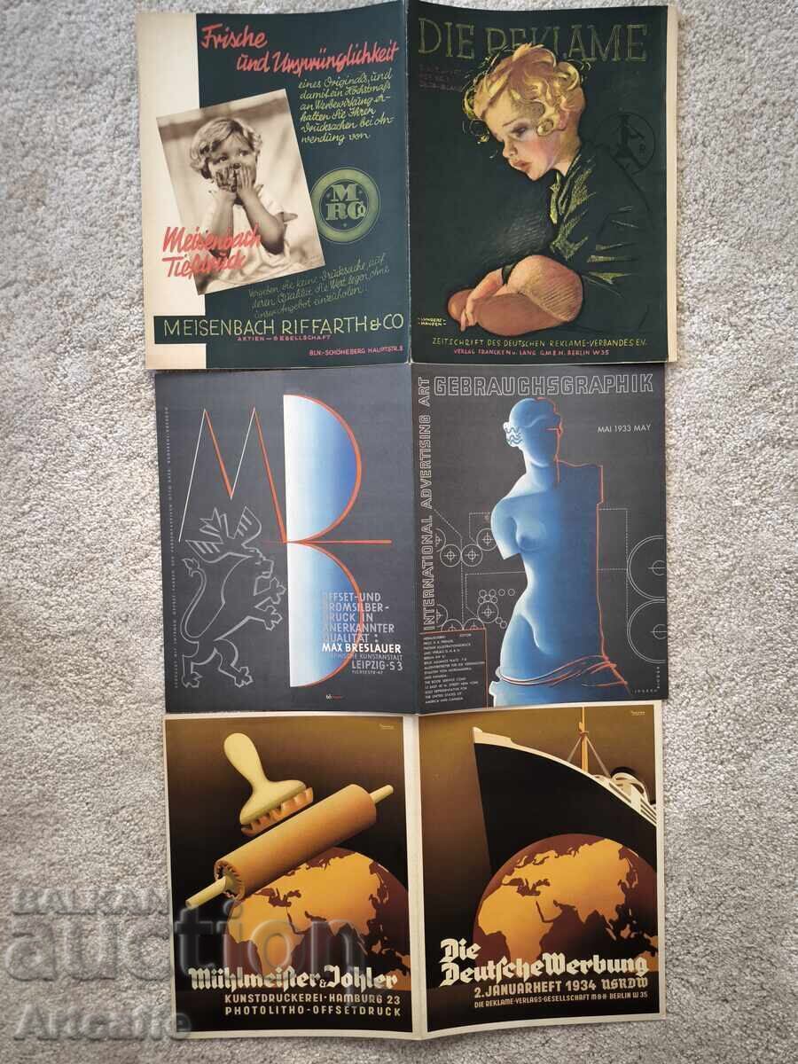 Reviste vintage germane de artă publicitară din 1933 - 7