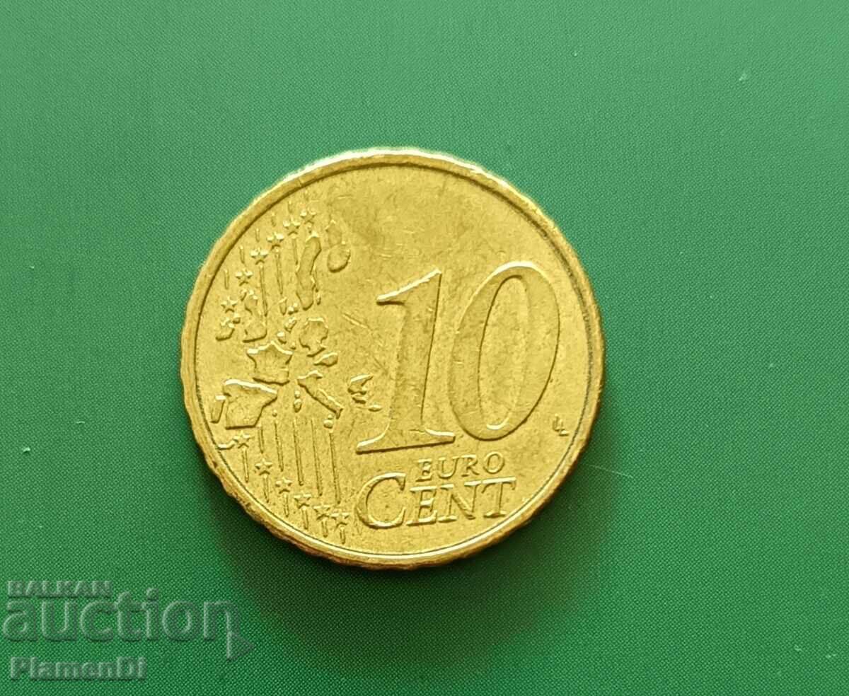 10 евроцента 2002 Германия