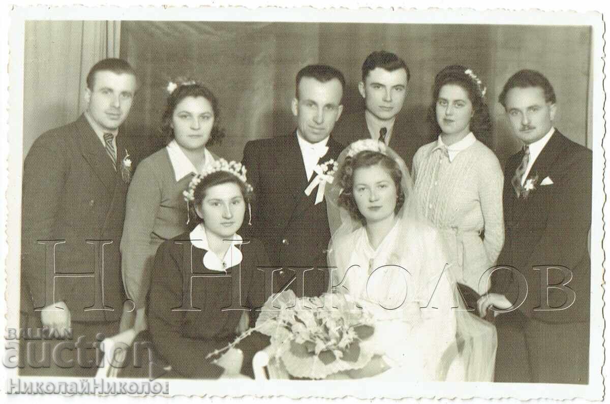 1944 OLD PHOTO GABROVO WEDDING E864