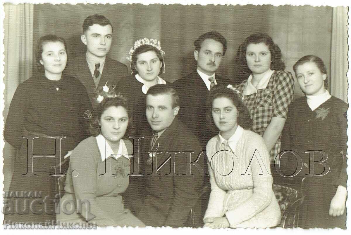 1944 СТАРА СНИМКА ГАБРОВО СВАТБА Е865