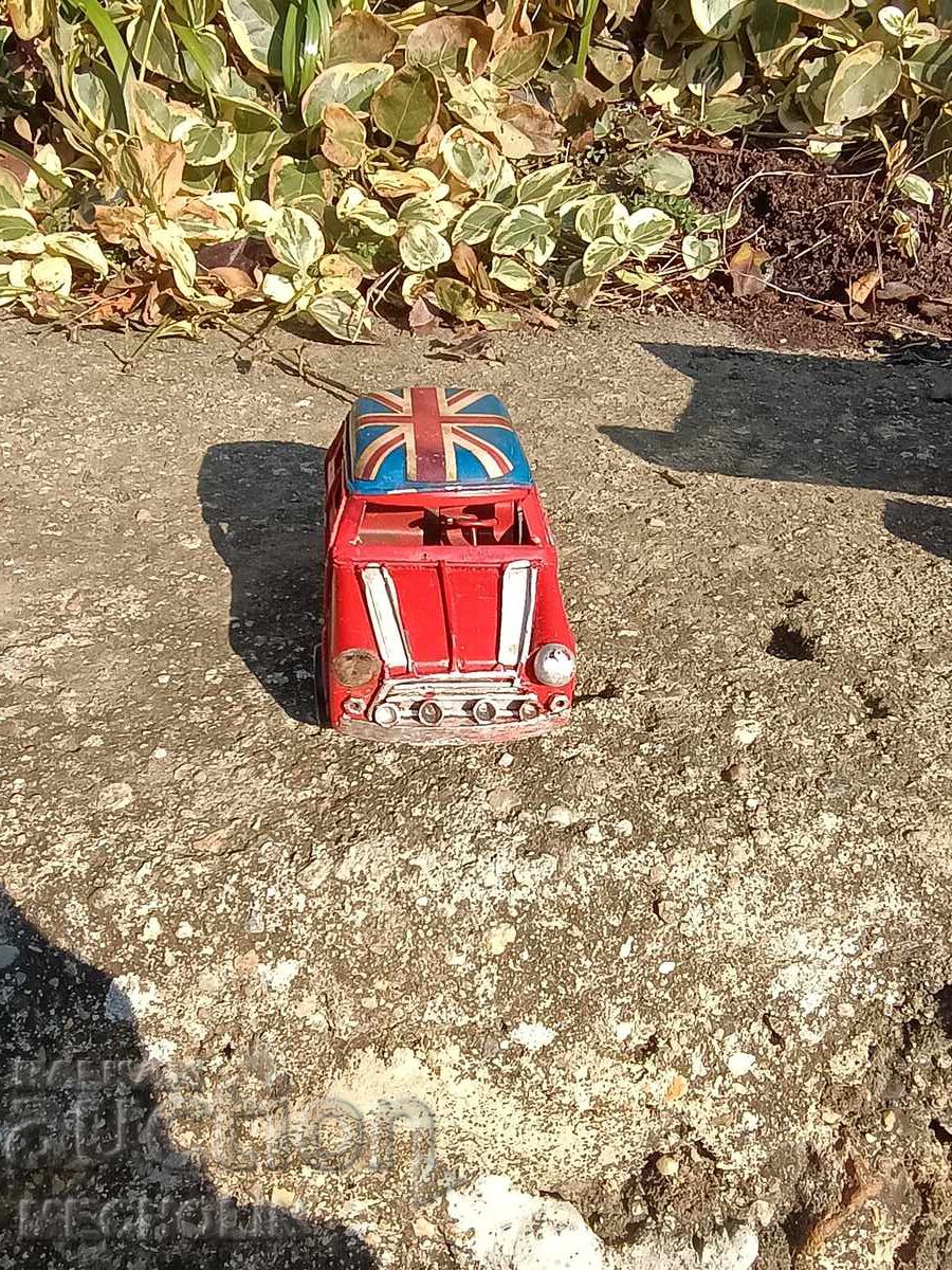 CĂRUCIOR METALIC VECHI DE COLECȚIE - 5