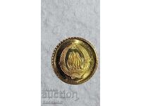 Gold Miniature Commemorative from Yugoslavia for Josip B. Tito