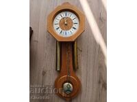 MECHANICAL WALL CLOCK WITH WEIGHTS (WORKING)