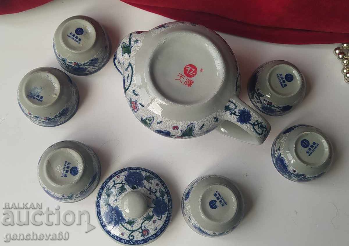 Livrarea Ceainic chinezesc cu cești pentru degustare de ceai Livrarea Ceainic chinezesc cu cești pentru degustare de ceai