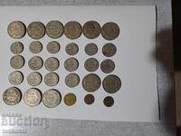 30 pcs. Coins Kingdom of Bulgaria
