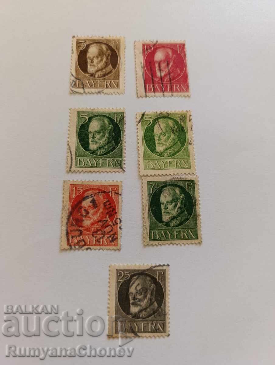 Postage Stamps Germany - Bavaria