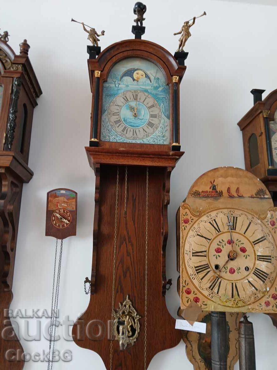 VINTAGE DUTCH WALL CLOCK – Frisian style