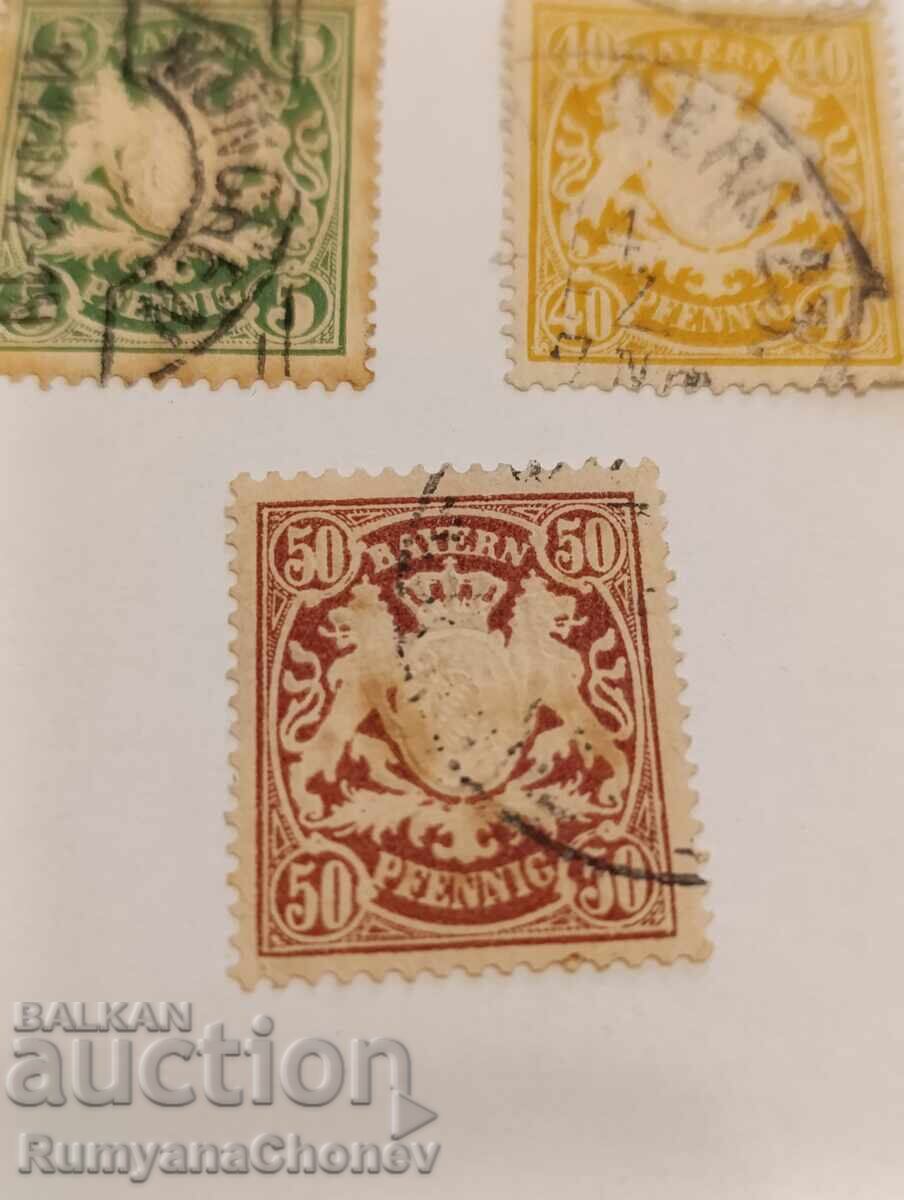 Livrarea Timbre poștale Germania - Bavaria Livrarea Timbre poștale Germania - Bavaria