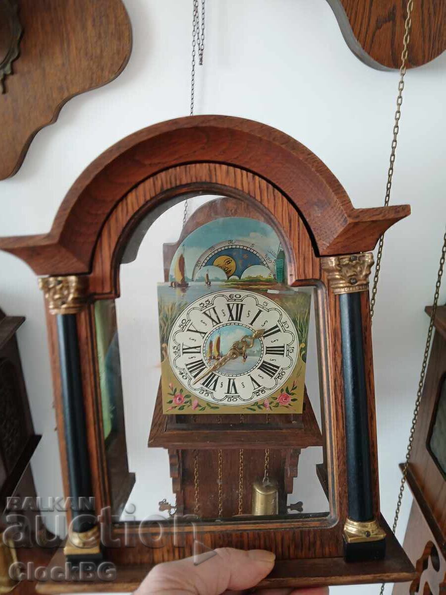 Delivery of Friesian Dutch Wall Clock (Staartklok)