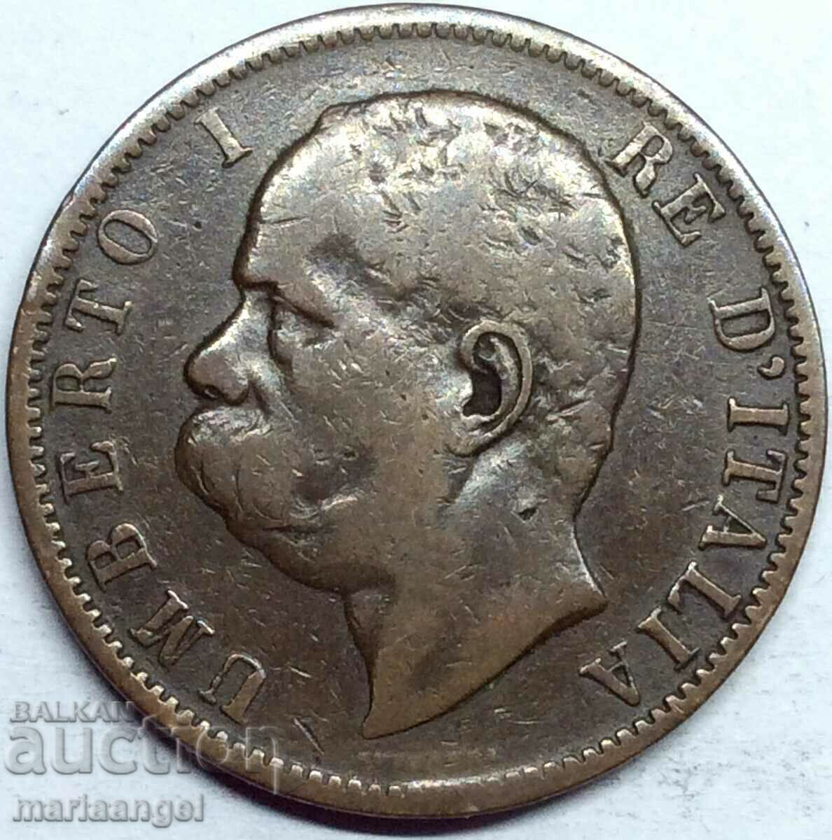 Italia - 10 centesimi 1894 Umberto I 30mm - 6