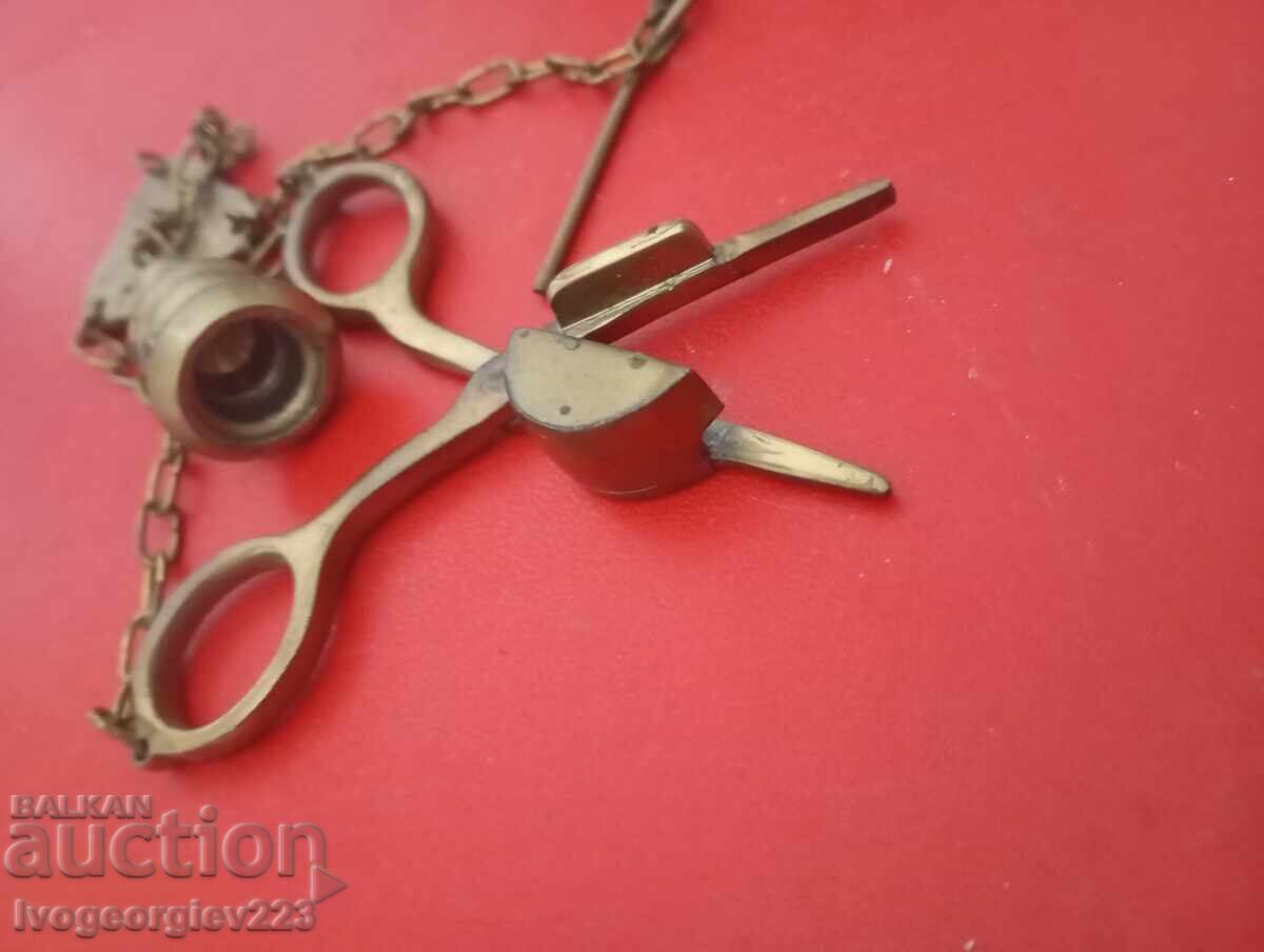 Livrarea Set amortizoare pentru lampă cu gaz, sfeșnic