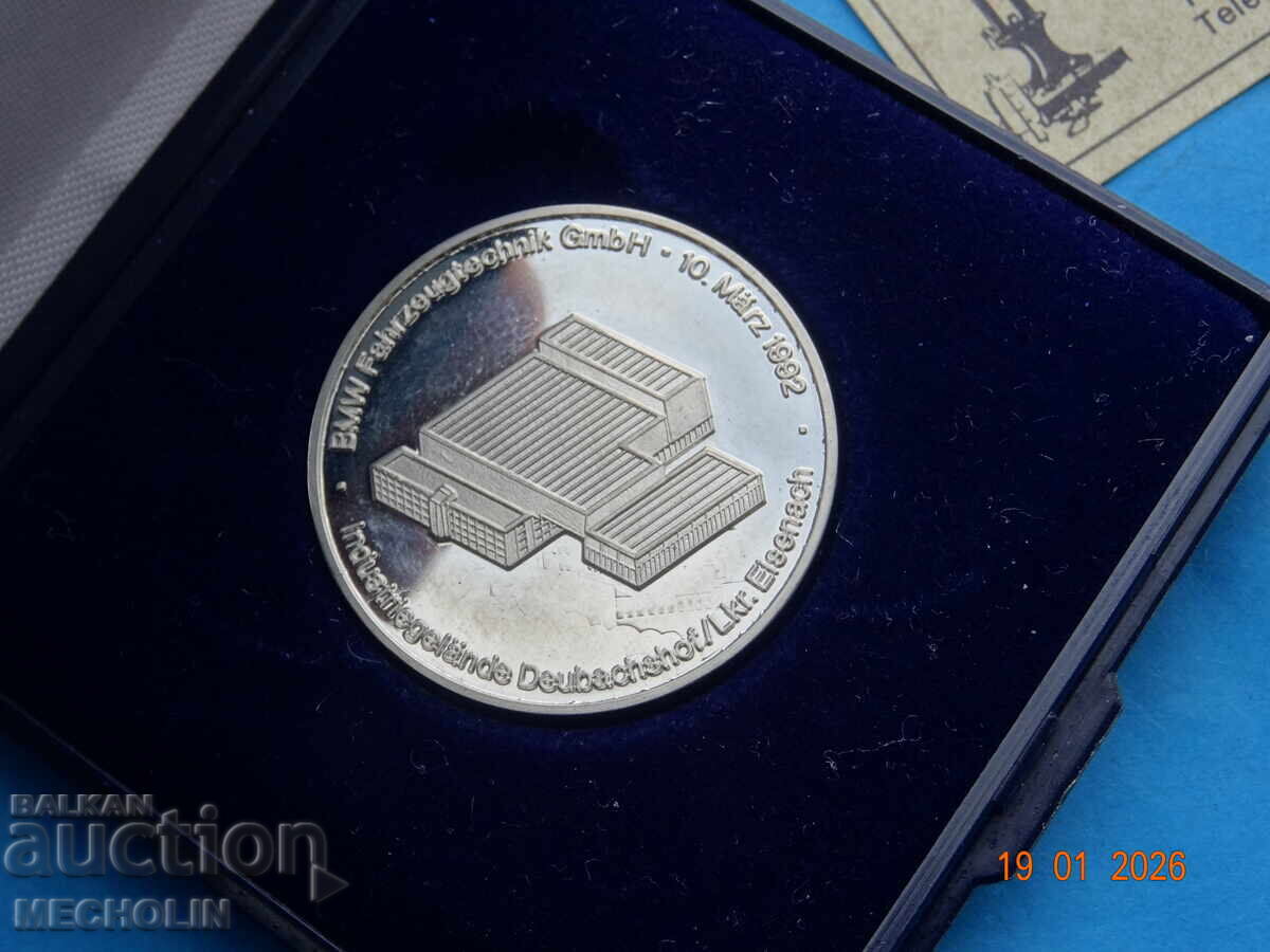 Livrarea MEDALIE MONEDĂ GERMANĂ CU CUTIE ȘI CERTIFICAT