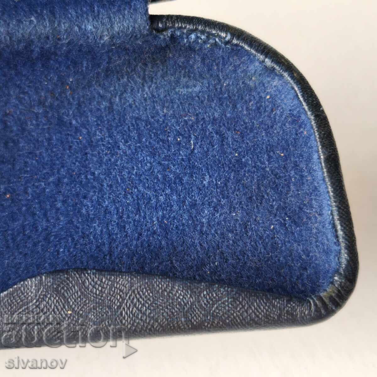 Παράδοση Παλιά θήκη γυαλιών σκληρή θήκη μαύρη #6241