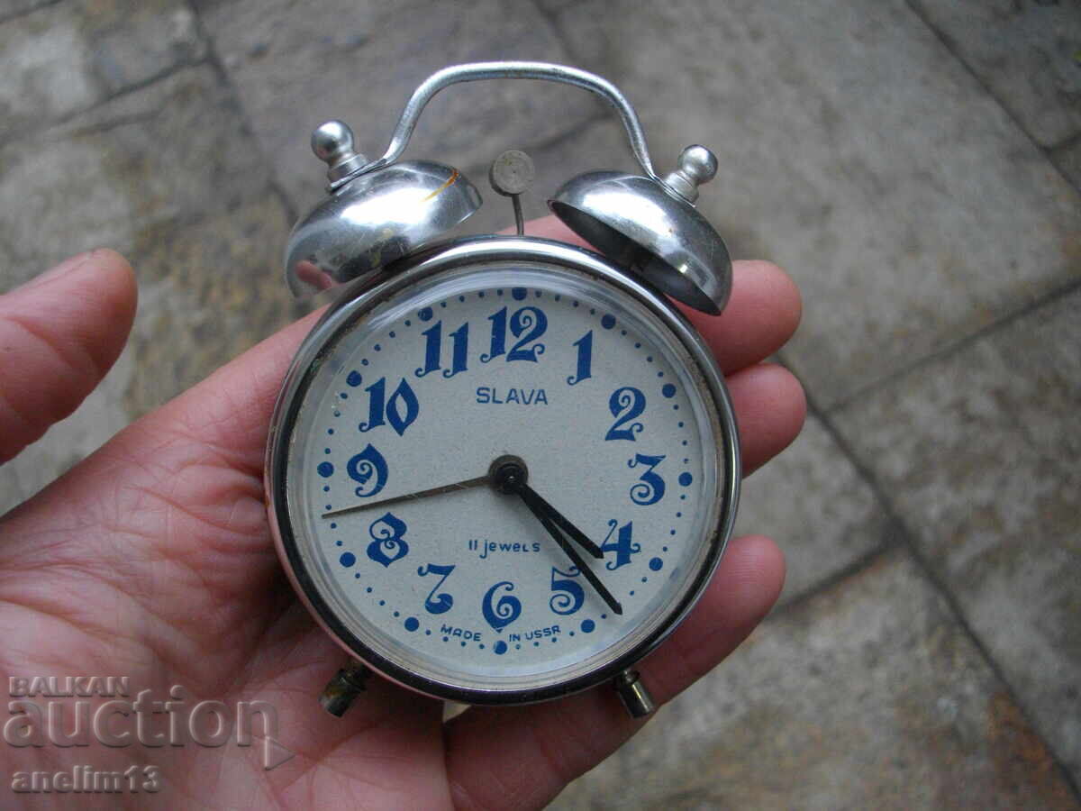 CEAS DESTEPTATOR DE COLECTARE SLAVA cu preț € 15.00 | 29.34 BGN CEAS DESTEPTATOR DE COLECTARE SLAVA cu preț € 15.00 | 29.34 BGN