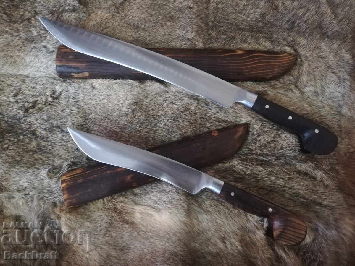 Μαχαίρι Καρακουλάκ, Λεπίδα με ξύλινη θήκη για αναπαραστάσεις με τιμή € 97.15 | 190.01 BGN