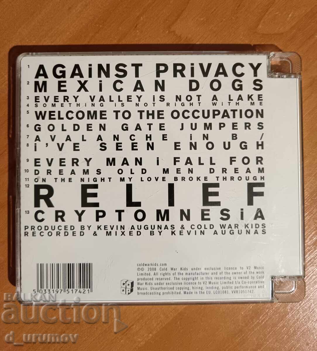 CD Cold War Kids – Loyalty To Loyalty cu preț € 2.50 | 4.89 BGN