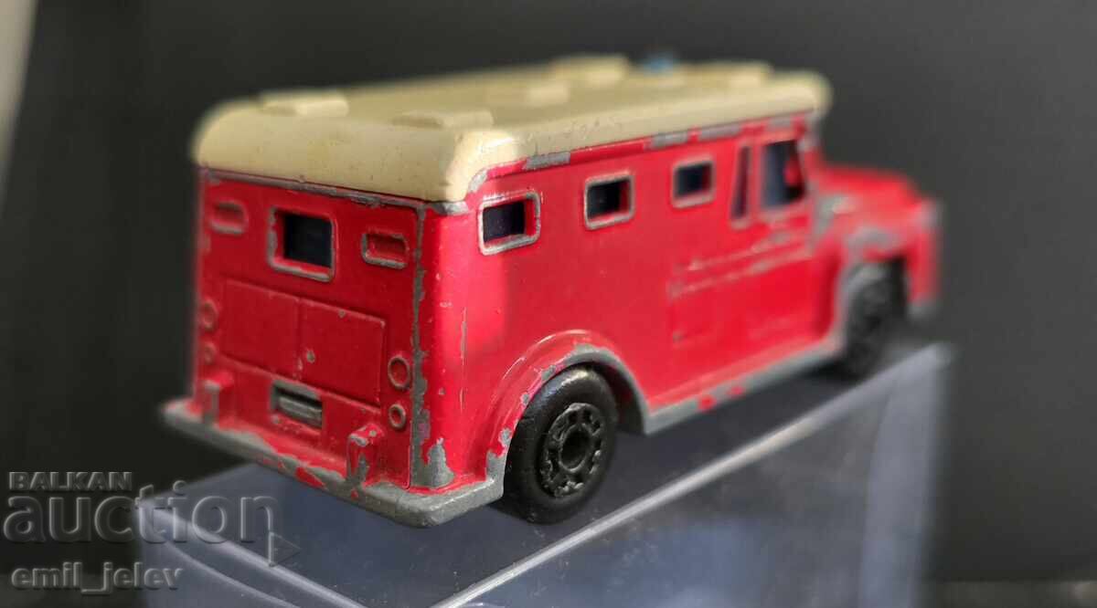 Livrarea LESNEY MATCHBOX superfast-69C Camion blindat 1978-1982 god