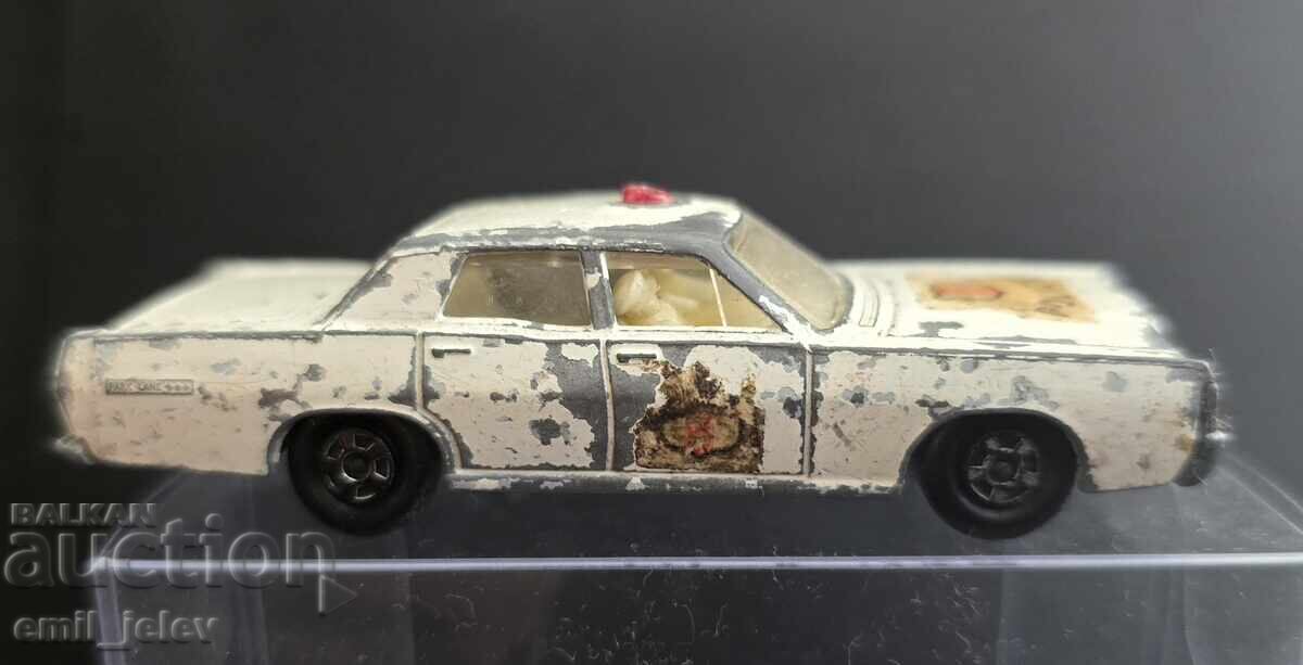 LESNEY MATCHBOX superfast-55A Mercury Police Car 1970