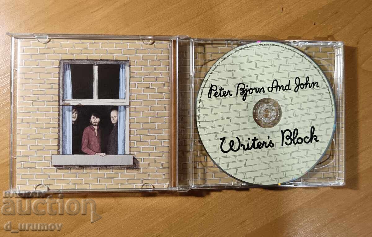 Licitație CD Peter Bjorn And John – Writer's Block – Ediție Limitata 2 CD Licitație CD Peter Bjorn And John – Writer's Block – Ediție Limitata 2 CD