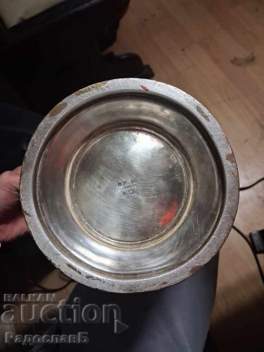 Licitație Răcitor de șampanie Christofle antic, argintat, 1913 Mon