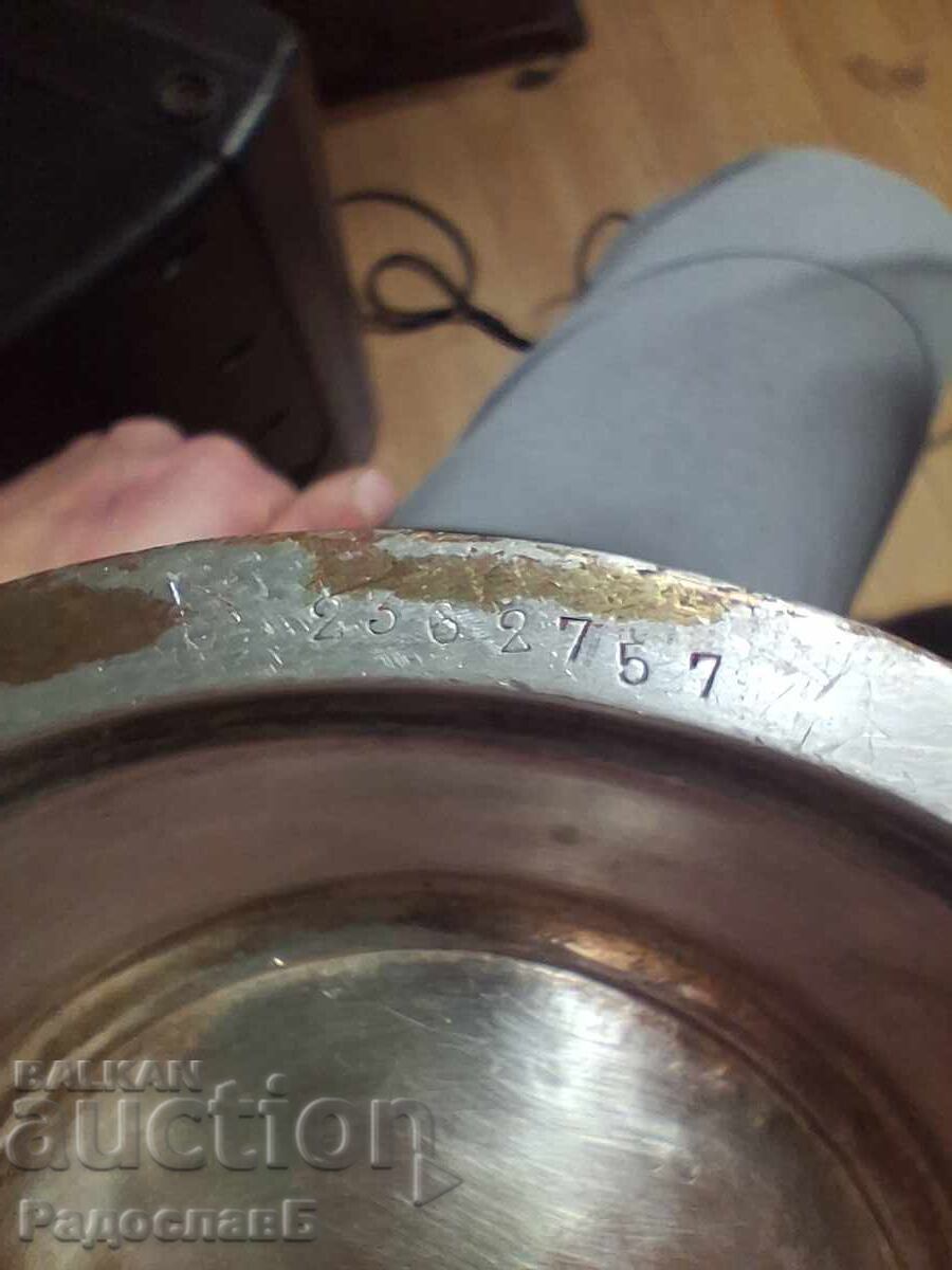 Răcitor de șampanie Christofle antic, argintat, 1913 Mon - 6