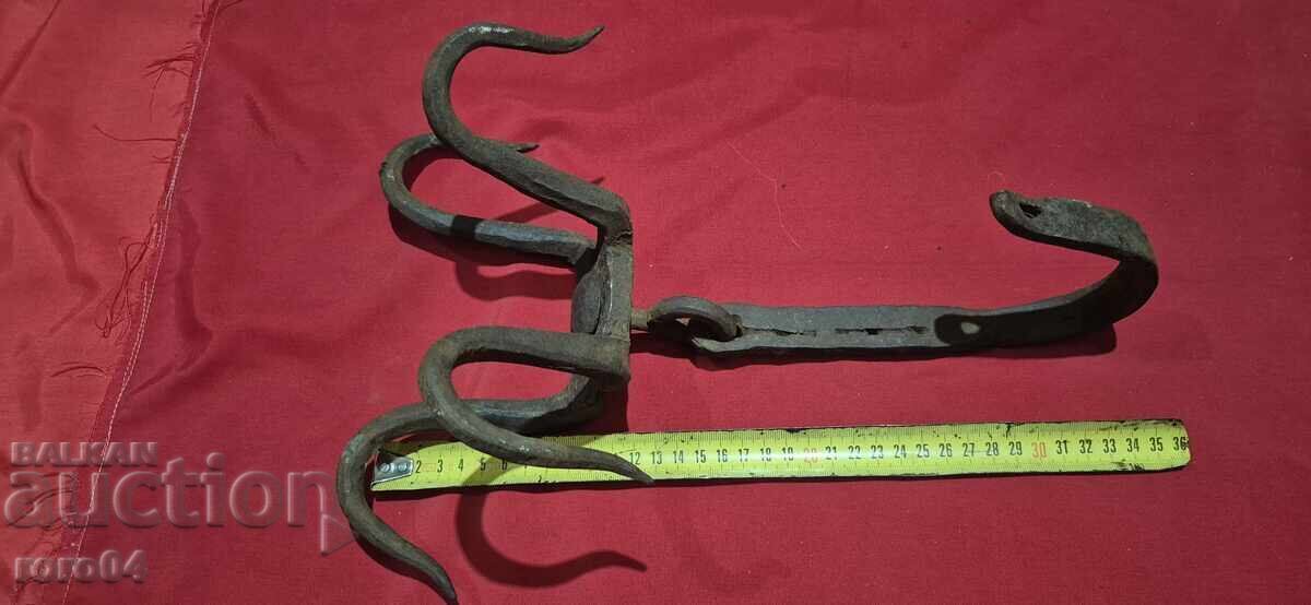 HOOK - HOOK - 250 YEAR OLD WROUGHT IRON - 6