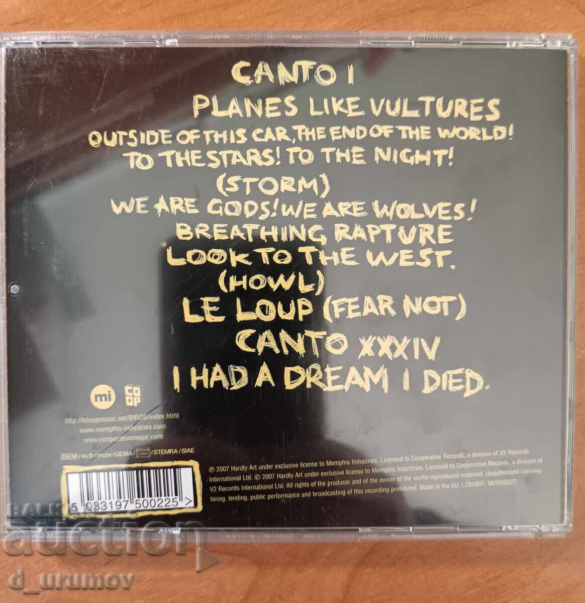 CD Le Loup – The Throne Of The Third Heaven /Debyuten album/ με τιμή € 2.50 | 4.89 BGN