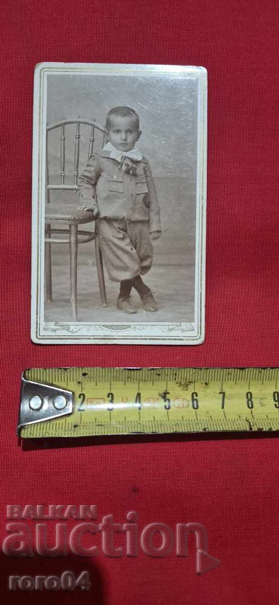 OLD PHOTOGRAPH CARD - 5