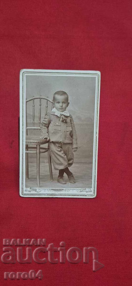 OLD PHOTOGRAPH CARD