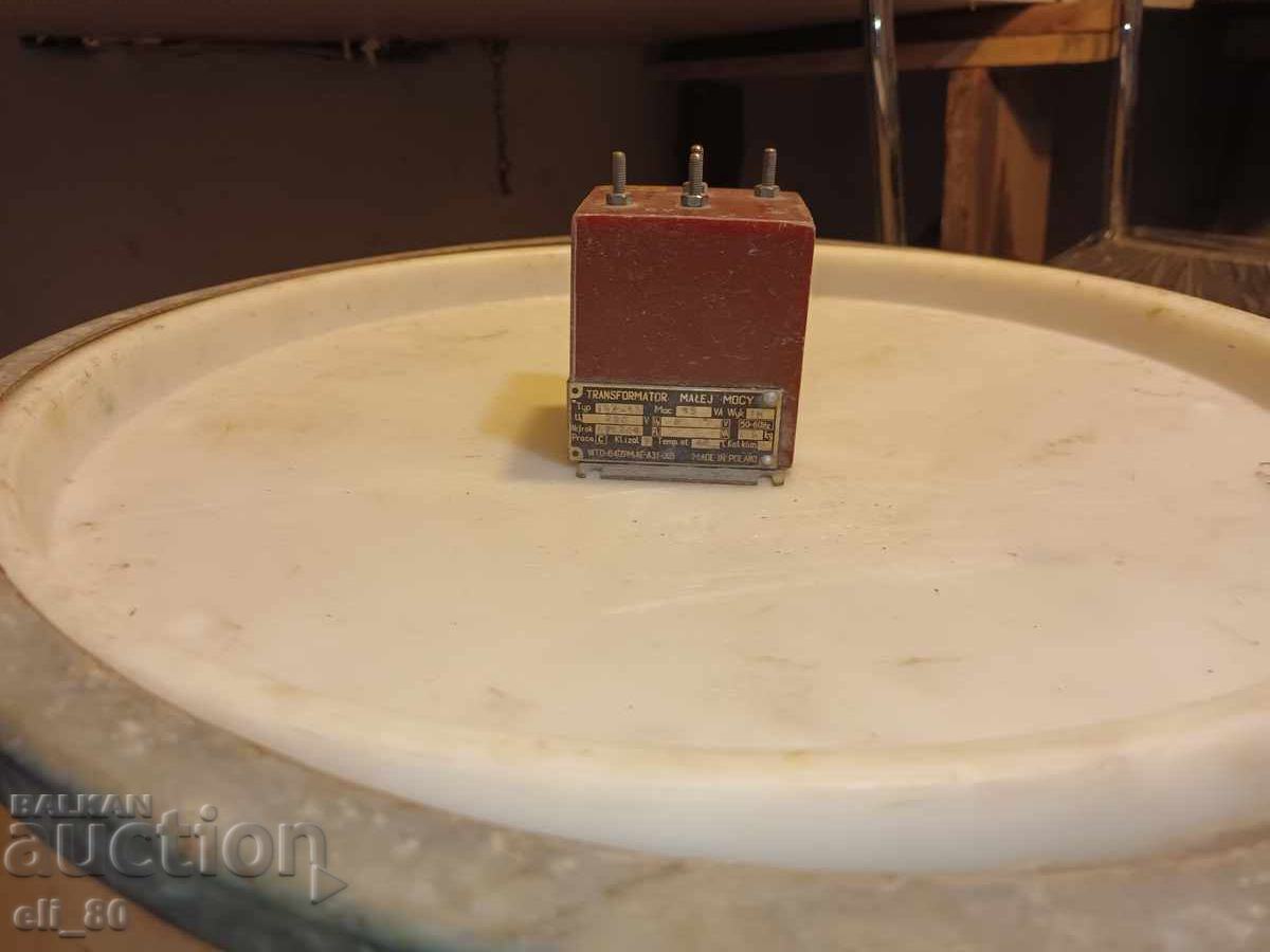 Polish transformer from 220 to 6 volts with price € 7.00 | 13.69 BGN Polish transformer from 220 to 6 volts with price € 7.00 | 13.69 BGN