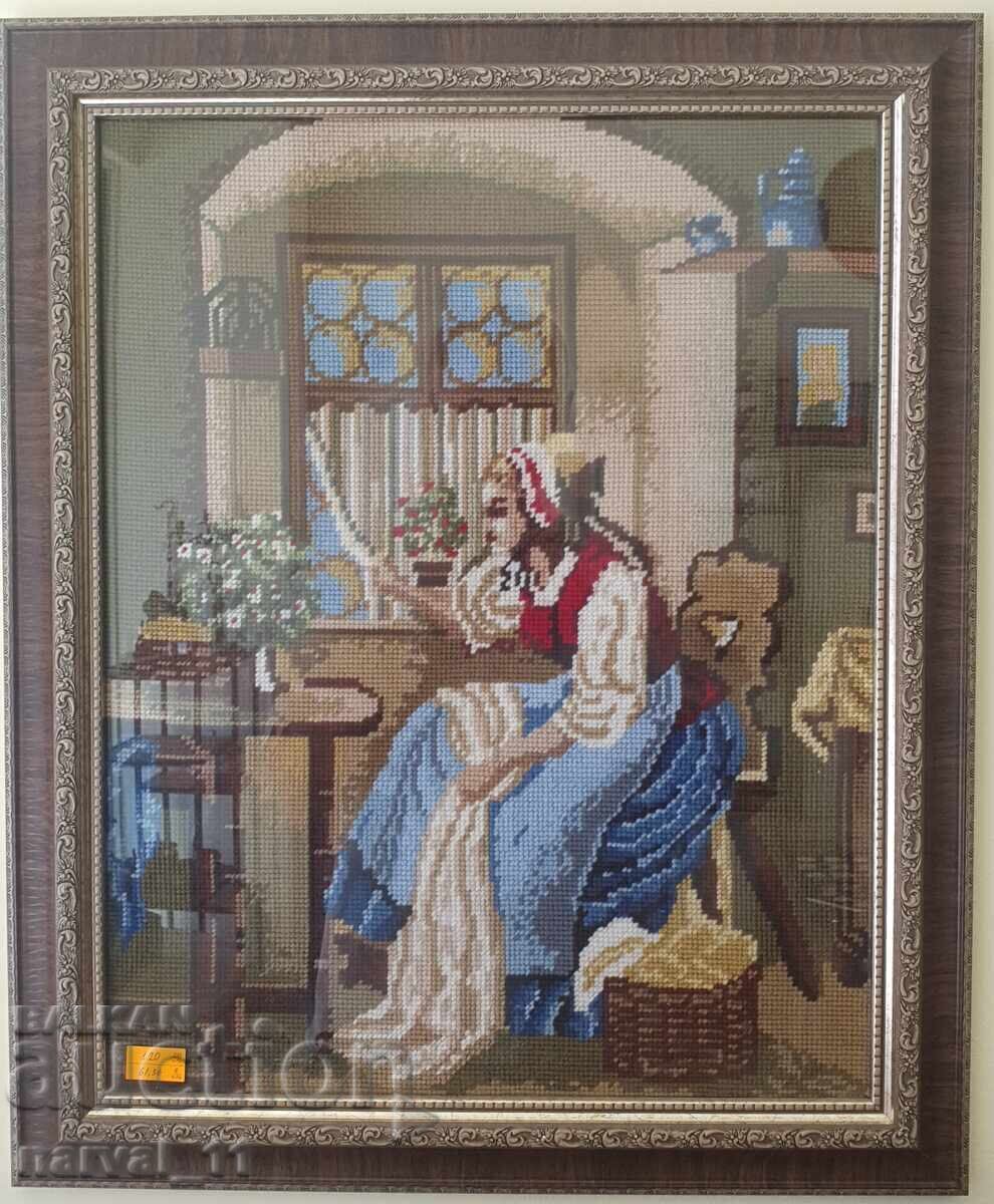 Gobelin - Girl. 50 x 60 cm