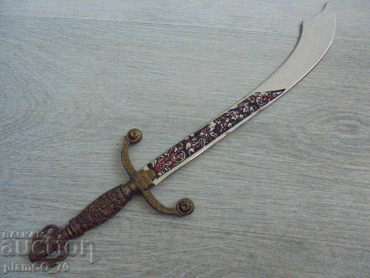 Auction  №8455 Old decorative knife - Oriental style