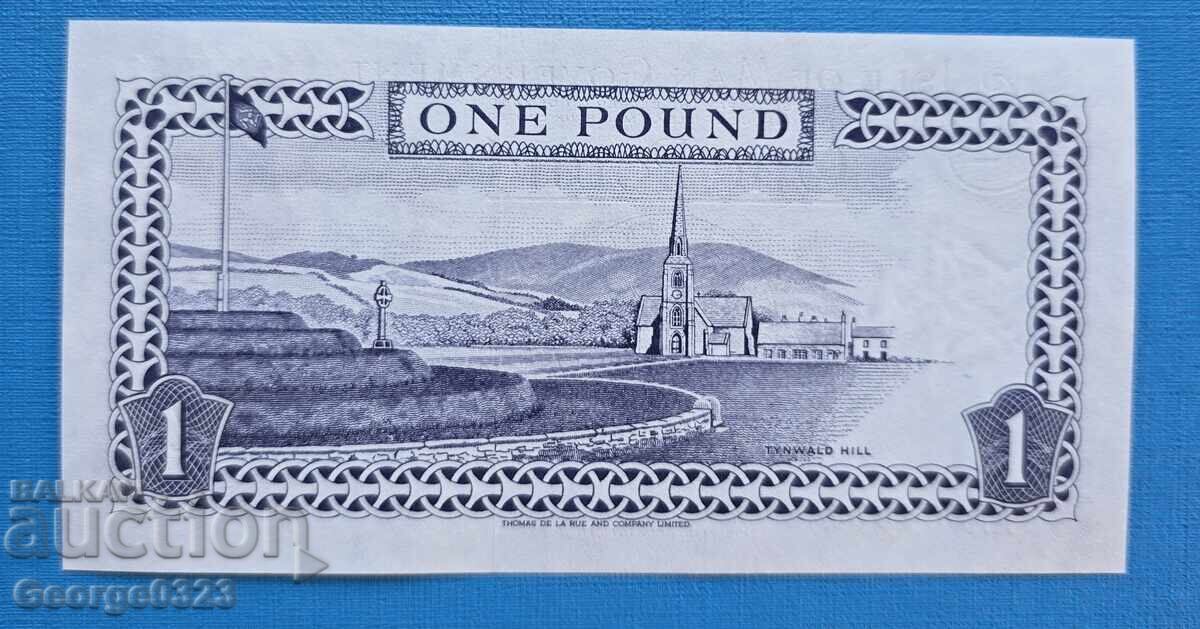 Νήσος Μαν 2009 1 λίρα UNC με τιμή € 10.00 | 19.56 BGN