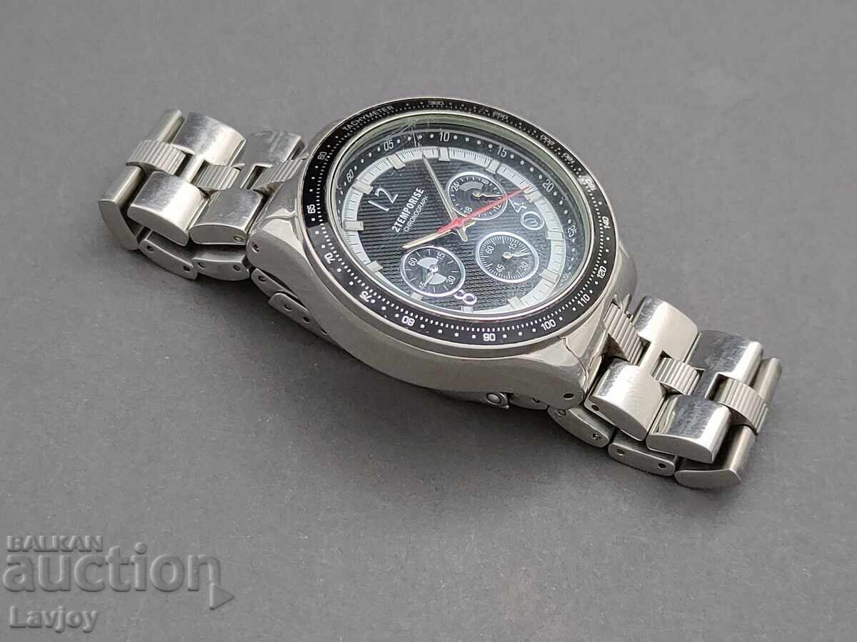 Аукцион Ръчен часовник 2 temporise chronograph tachymeter