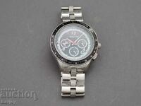 Hand watch 2 temporise chronograph tachymeter