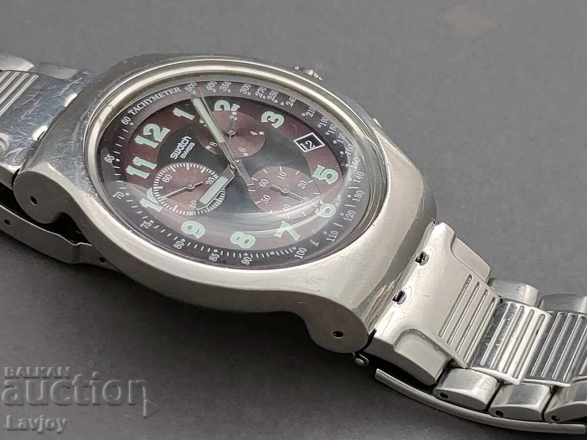 Ceas de mână Swatch Swiss chronograph tachymeter cu preț € 70.00 | 136.91 BGN