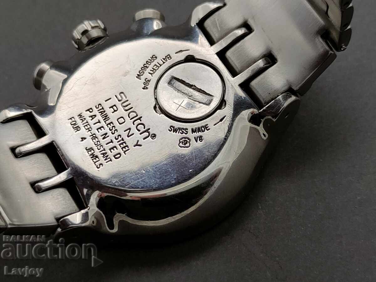 Ceas de mână Swatch Swiss chronograph tachymeter - 5