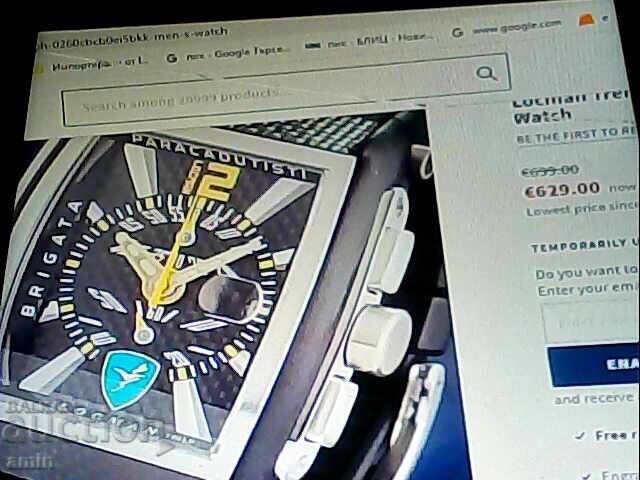 Όμορφο ιταλικό ρολόι Locman για άνδρες, αυθεντικό με τιμή € 75.00 | 146.69 BGN Όμορφο ιταλικό ρολόι Locman για άνδρες, αυθεντικό με τιμή € 75.00 | 146.69 BGN