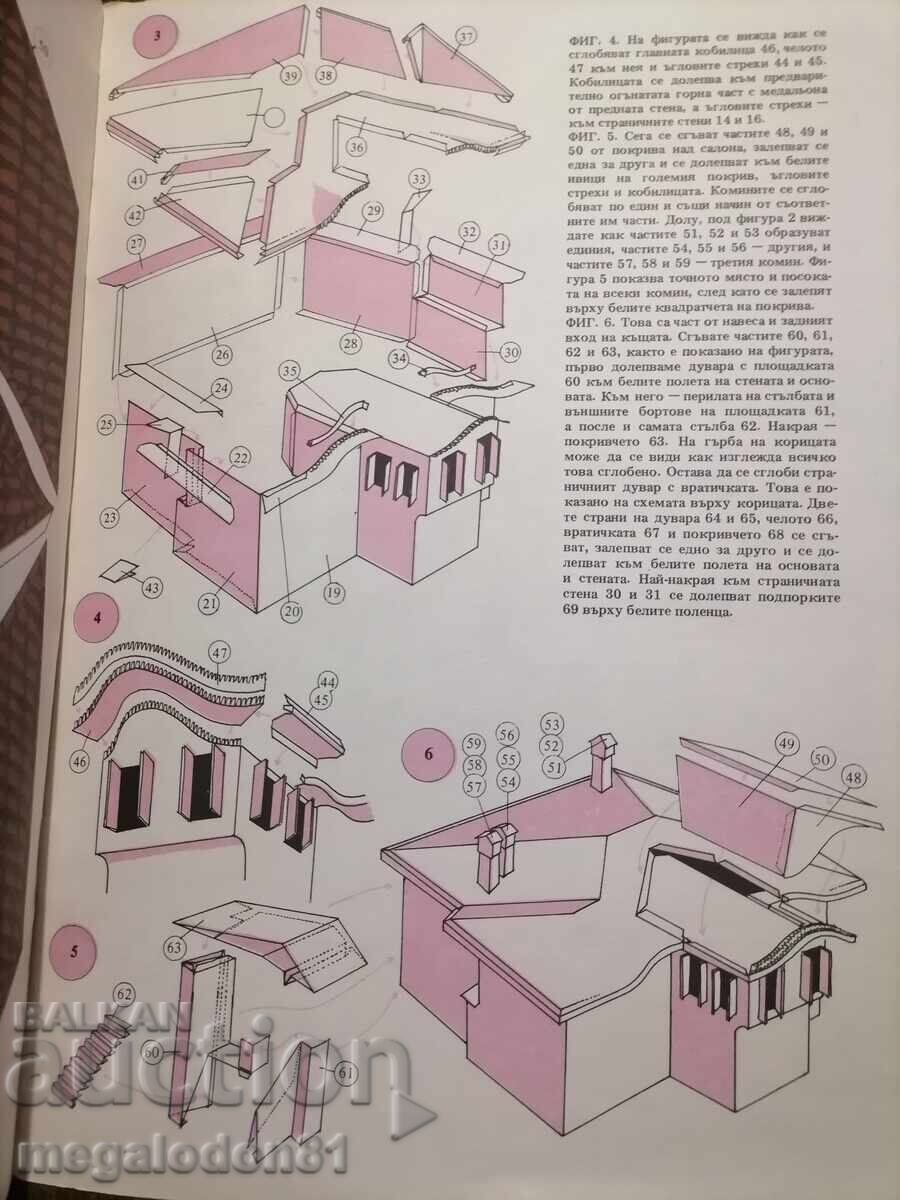 Доставка на Млъчковата къща в Копривщица, книжка модел